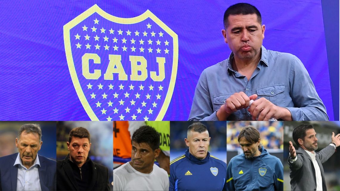 Todos los entrenadores de la era Riquelme en Boca: interinatos, ilusiones y la esquiva Copa Libertadores