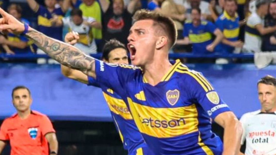 Zenón enloquece a los Xeneizes: así fue el segundo gol de Boca ante Alianza Lima