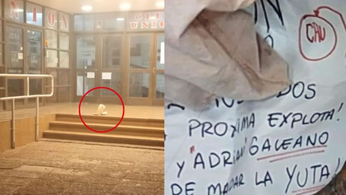 Apareció una amenaza de bomba en la sede de Unión con una carta para la dirigencia: "La próxima explota"