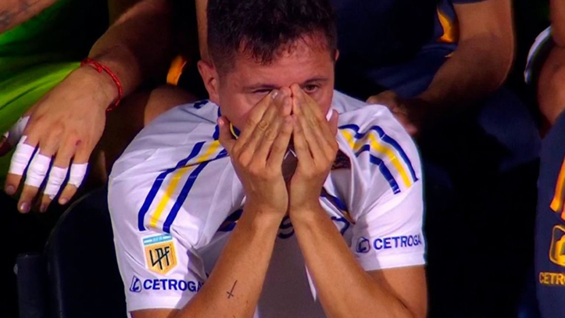Ander Herrera volvió a lesionarse en Boca y es duda para el Superclásico