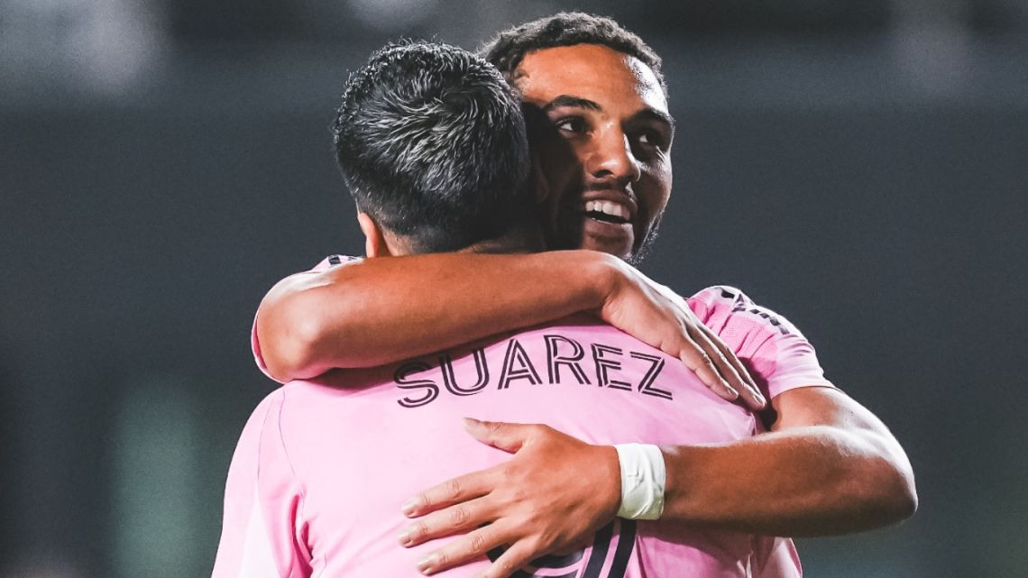 Inter Miami, sin Messi en el campo pudo vencer por 2 a 0 al Cavalier en la Concachampions