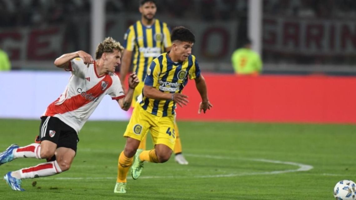 River y Rosario Central lucharán por el liderazgo del Grupo B del Torneo Apertura: horario, TV y formaciones