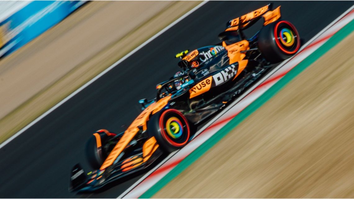 Doohan no chocó y lo celebró todo Alpine: Lando Norris se quedó con el mejor tiempo de las últimas prácticas libres del Gran Premio de Japón