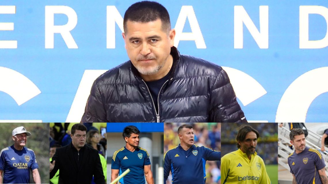 Un eterno carrusel de técnicos: la era Riquelme y su historial de entrenadores en Boca