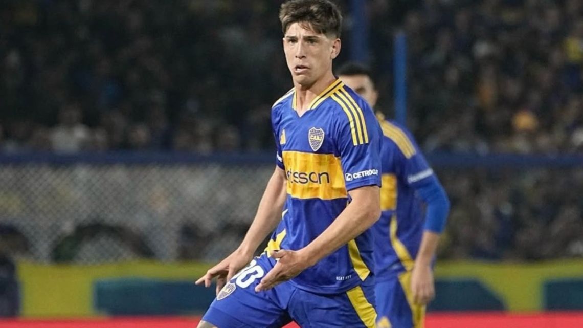 Una buena por lo menos en Boca: Tomás Belmonte jugaría el Superclásico ante River