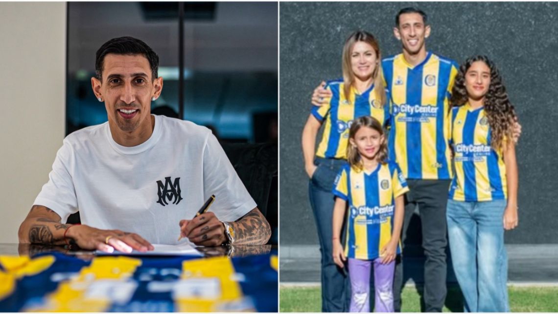 El mensaje de Di María tras confirmarse su retorno a Rosario Central: "Que alegría tan grande poder cumplir nuestro sueño"