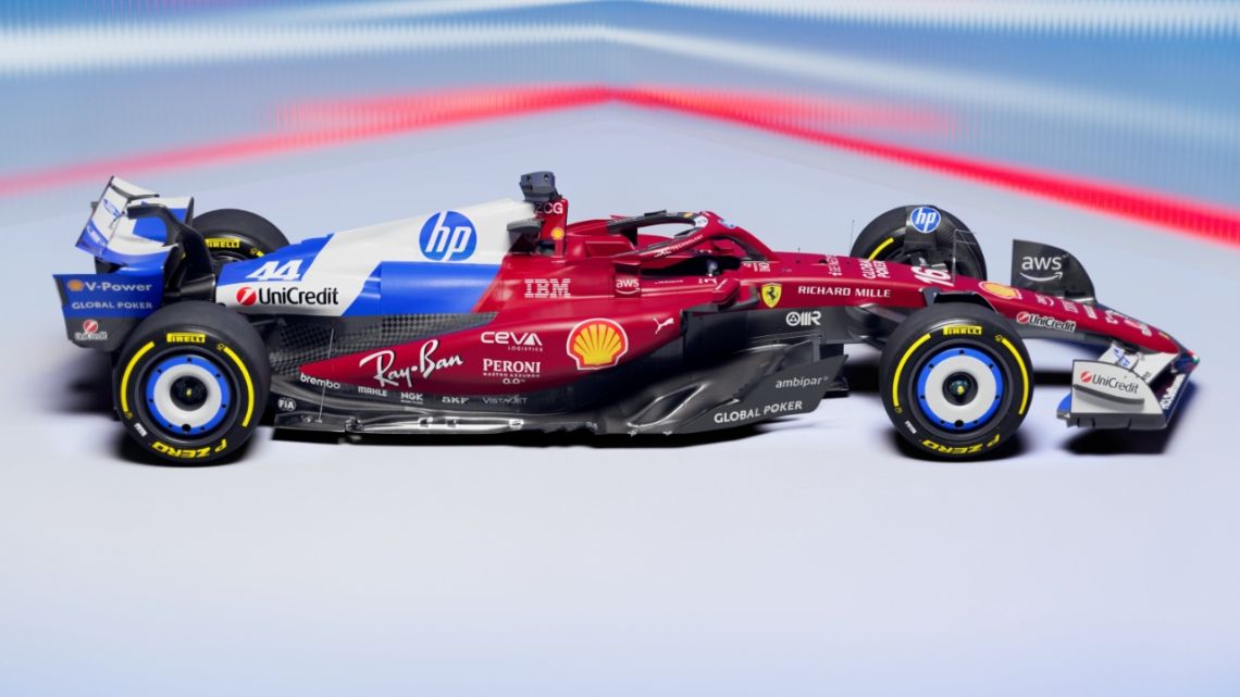 En la previa al GP de Miami de F1, Ferrari dio a conocer un polémico diseño