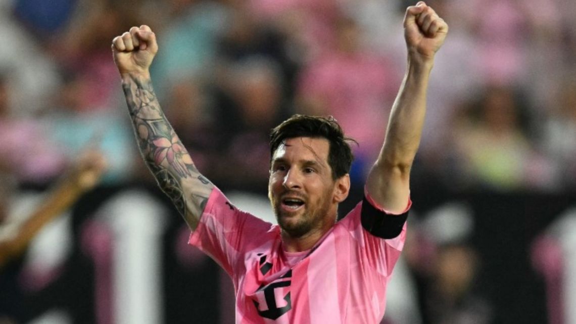 La magia de Messi volvió a brillar: doblete y asistencia para la victoria del Inter Miami
