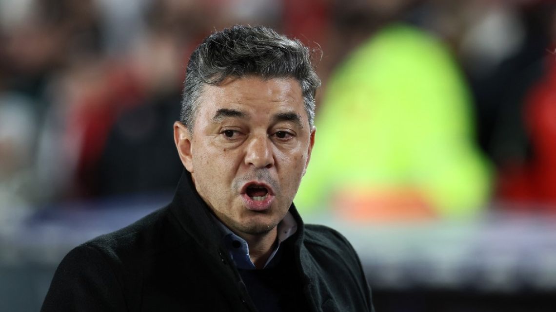 La autocrítica de Marcelo Gallardo: "Fuimos un equipo de dos caras, pero con buenas intenciones como venimos mostrando"