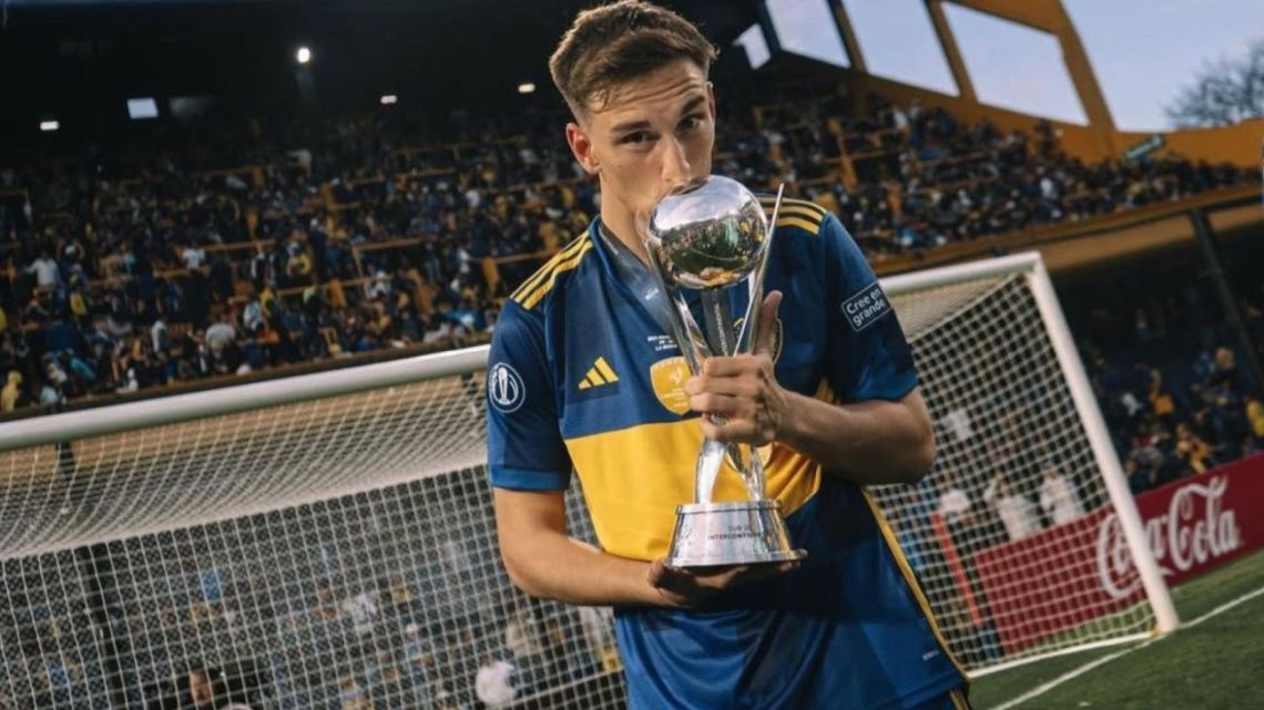 Quién es Valentino Simoni, el goleador de la Reserva de Boca que convocó Herrón
